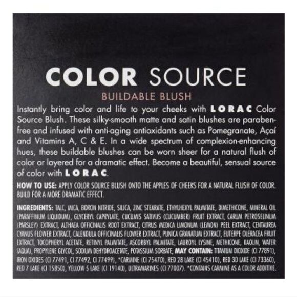 Lorac Color Source Matte Buildable Blush - Picture 4 of 8